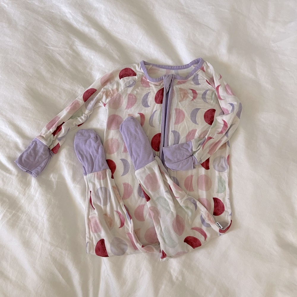 Little Sleepies zippered pajamas
